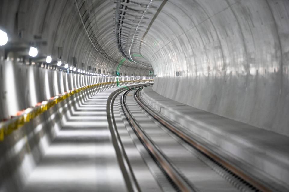 Alptransit, tunnel di base del Ceneri