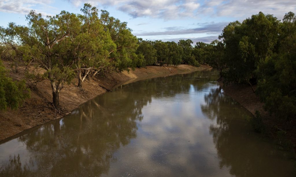 fiume Darling nel New South Wales, Australia